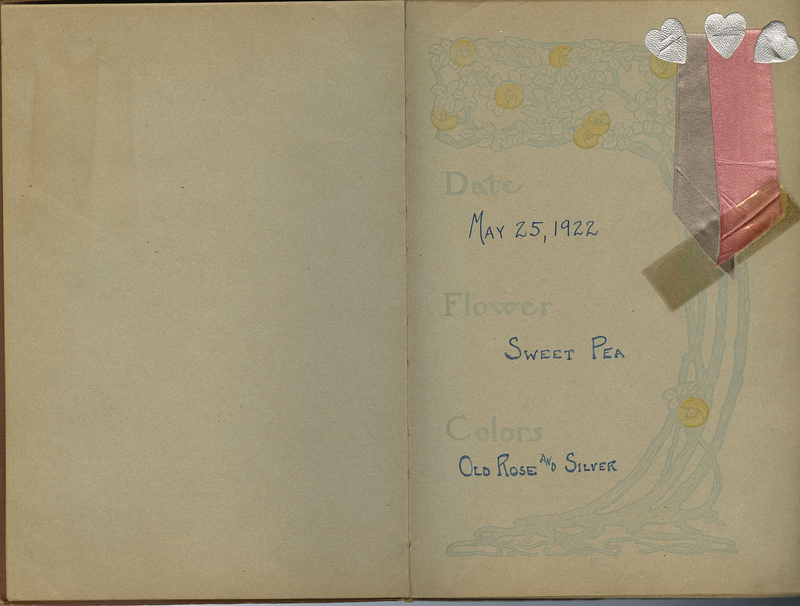 May 25, 1922. Ardath's favorite flower was the Sweet Pea and her favorite colors were Old Rose and Silver.