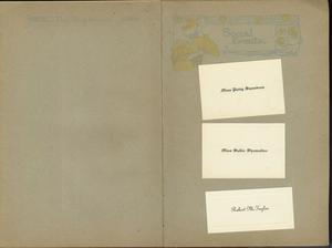 Several commencement cards from friends of Ardath Calwell.