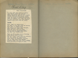 The class song was titled "Hail Twenty-Two".