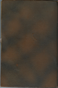 Back Cover of leather album