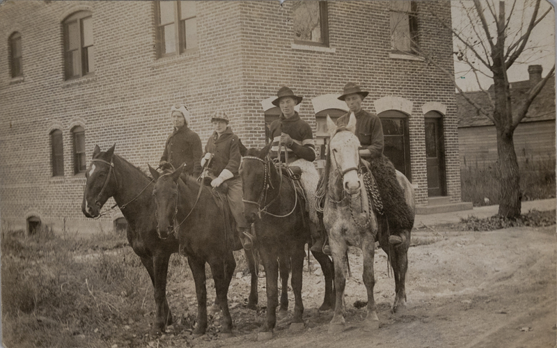 Earl Rambo, Frank Hudson, Etta Hudson, and Lissa Cleek posing for a picture