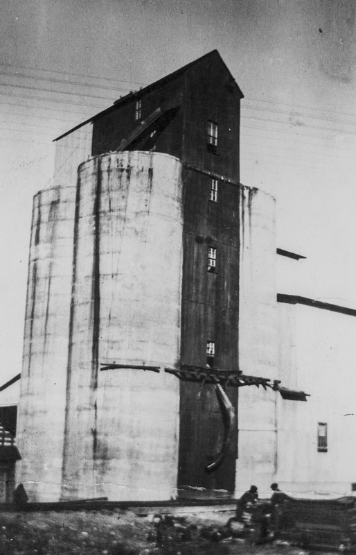 Picture of the old grain silo.