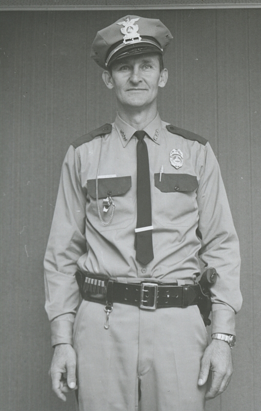 Police Officer Lowell Gass, circa 1964