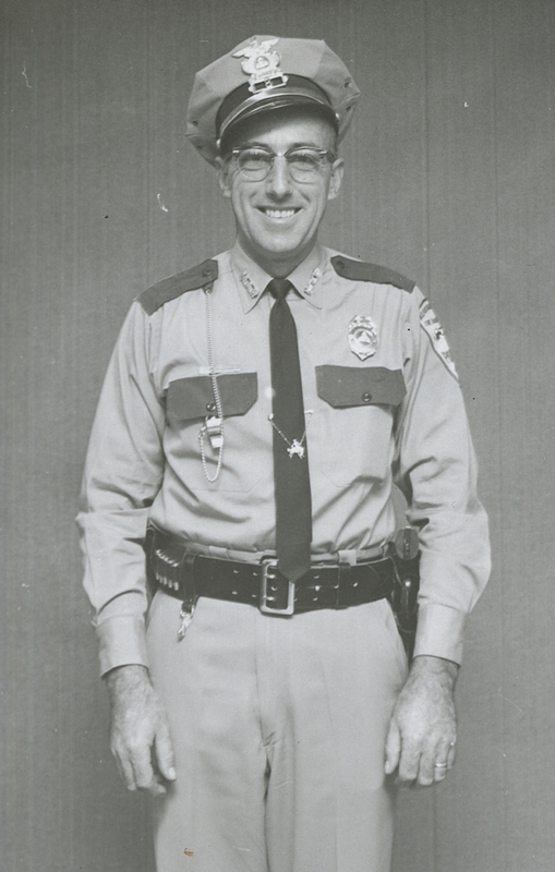 Police Officer Wally Everist, circa 1964