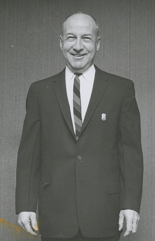 Police Commissioner-Wayne Skiver, circa 1964