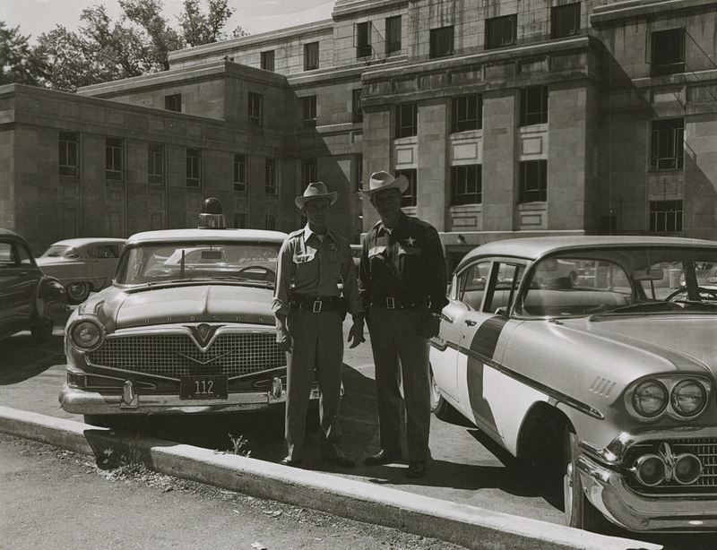 Deputy Sheriff Gene Hiner and Officer