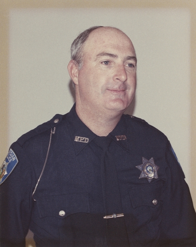 Photo of Police Chief Gary Green, who served from 1974-1979.