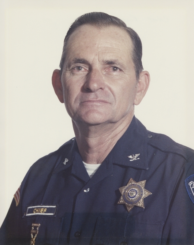 Photo of Police Chief Roger Sherwin, who served from April 1979 to December 1980. 