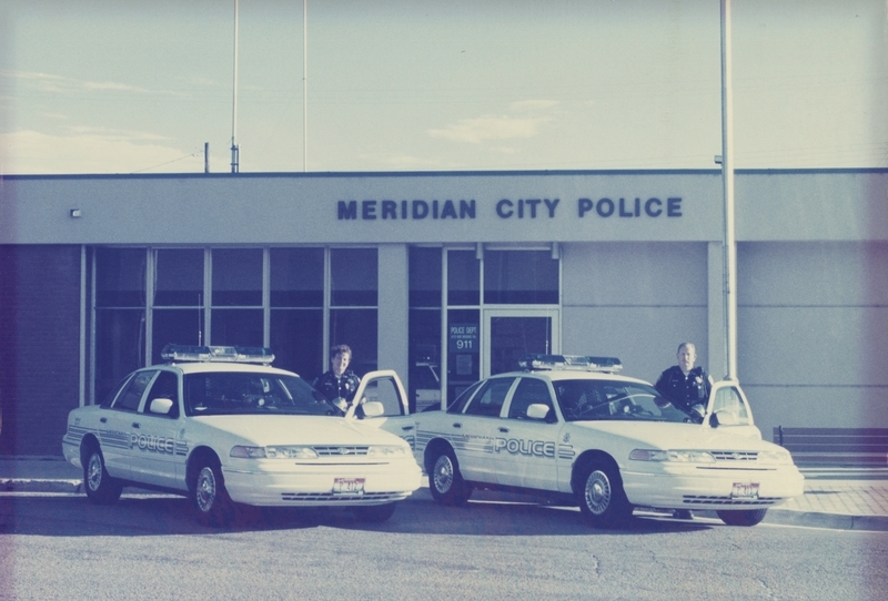 Meridian police officers Cindy Bradley and Steve Bradley