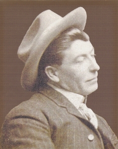 Photo of Marshal Otis Pfost, who served as Marshall (the designation of police chief came later), from September of 1903 to March of 1904. 