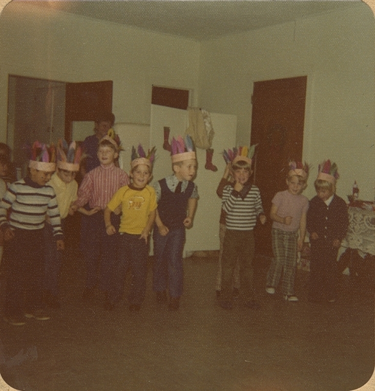 Grade School children visit the May 1973 Occident Club meeting