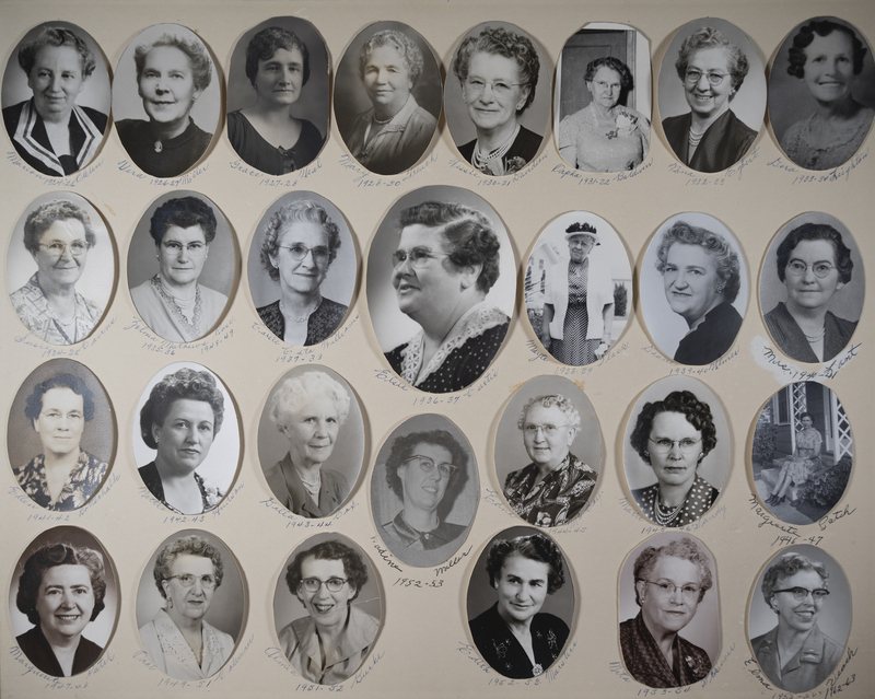 Photos of Occident Club Presidents from 1924-1956