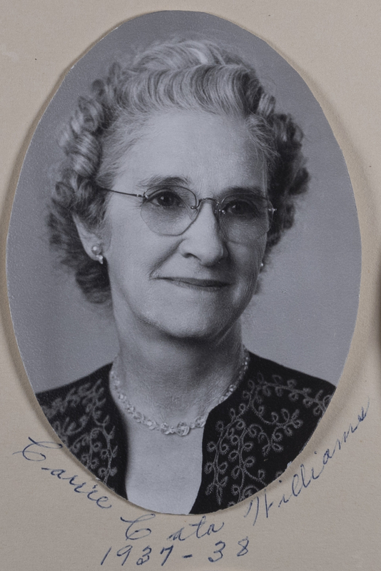 Carrie Cato [Williams]-Occident Club President 1937-1938