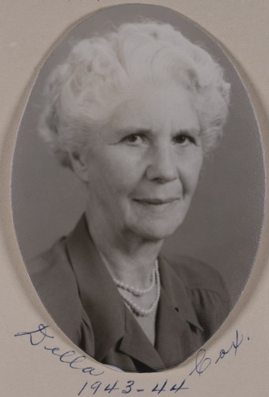 Della Cox-Occident Club President 1943-1944