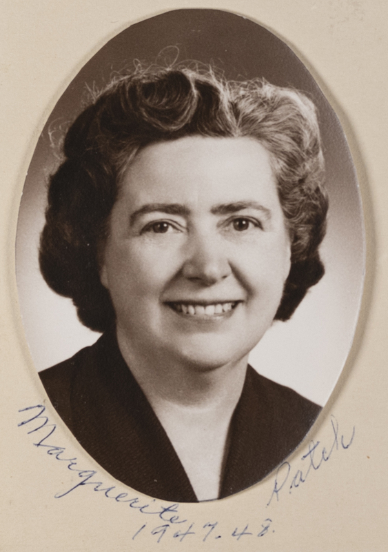 Marguerite Patch-Occident Club President 1947-1948