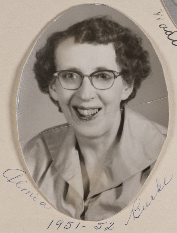 Alma Burke-Occident Club President 1951-1952