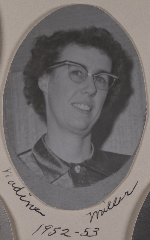 Nadine Miller-Occident Club President 1952-1953