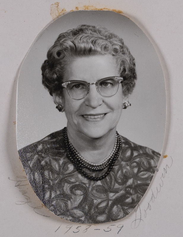 Hazel Goodwin-Occident Club President 1958-1959