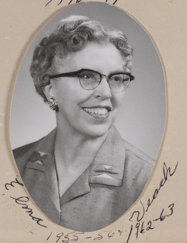 Elma Veach-Occident Club President 1955-1956, 1962-1963