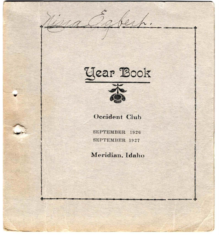 Yearbook consists of list of club officers, club membership, and monthly club meeting program details for the functionality of club meetings. Each year spans from September to September.