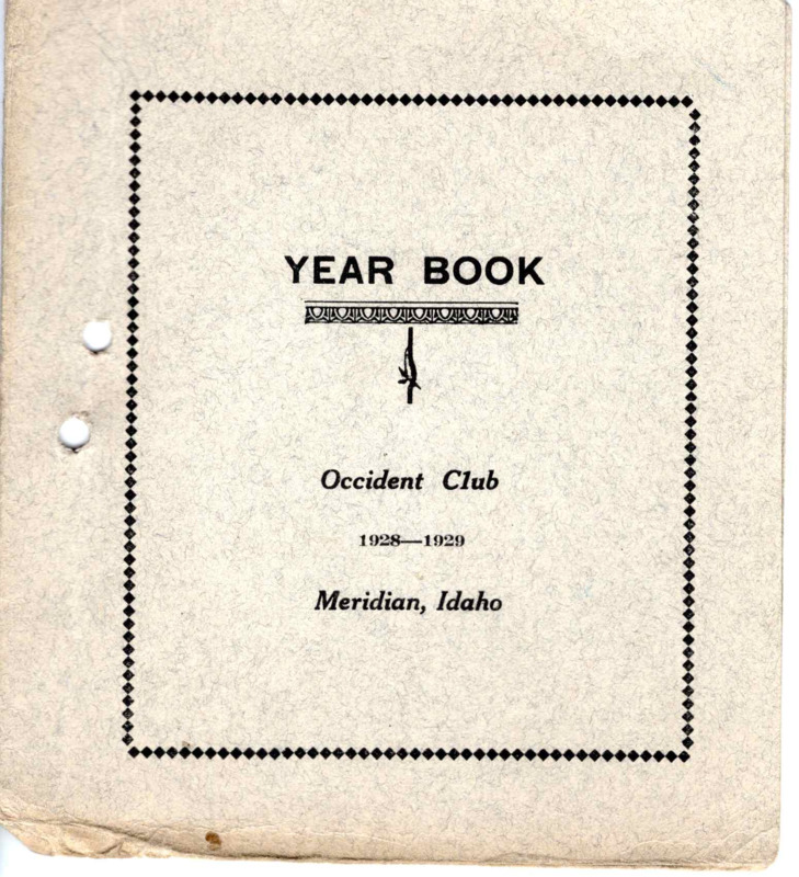 Yearbook consists of list of club officers, club membership, and monthly club meeting program details for the functionality of club meetings. Each year spans from September to September.