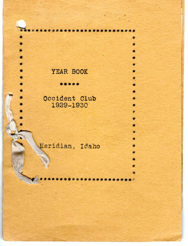 Yearbook consists of list of club officers, club membership, and monthly club meeting program details for the functionality of club meetings. Each year spans from September to September.