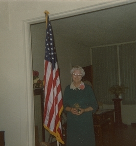 June Thomas-Occident Club President-1975