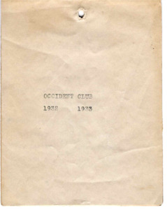 Yearbook consists of list of club officers, club membership, and monthly club meeting program details for the functionality of club meetings. Each year spans from September to September.