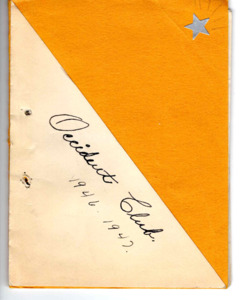 Yearbook consists of list of club officers, club membership, and monthly club meeting program details for the functionality of club meetings. Each year spans from September to September.