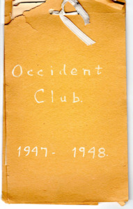 Yearbook consists of list of club officers, club membership, and monthly club meeting program details for the functionality of club meetings. Each year spans from September to September.
