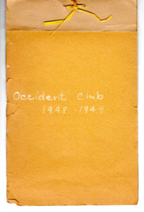 Yearbook consists of list of club officers, club membership, and monthly club meeting program details for the functionality of club meetings. Each year spans from September to September.