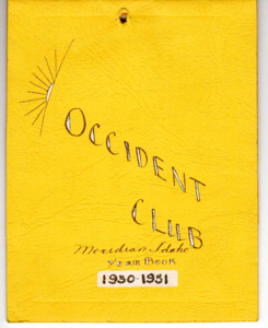 Yearbook consists of list of club officers, club membership, and monthly club meeting program details for the functionality of club meetings. Each year spans from September to September.