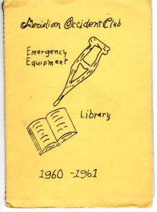 Yearbook consists of list of club officers, club membership, and monthly club meeting program details for the functionality of club meetings. Each year spans from September to September.