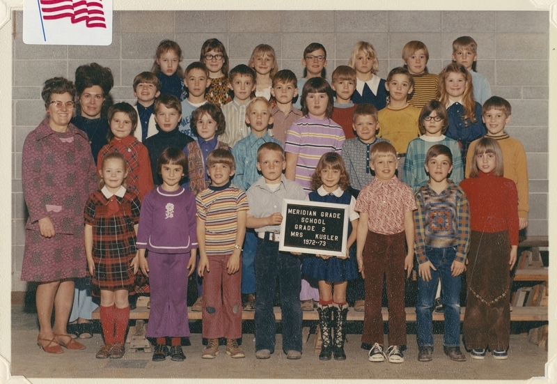 <b>Front Row L-R:</b> Kristina Blair, Debbie Hirsbrunner, Timm McMorrow, Jeff Hudson, Kellee Lane, Rodney Price, Dean Shada, Valerie Petty <br><b>Second Row L-R:</b> Mrs. Kusler, Michelle Spreier, Kevin Winn, Shellie Harrison, R. J. Cross, Margaret Blaine, Tommy Thibault, Heather Nisbett, Jack Hicks <br><b>Third Row L-R:</b> Mrs. Fran LaFon, Steven Dwyer, Tim Larsen, David Barfuss, Steven Flanary, Ronnie Wallace, Marni Barker <br><b>Fourth Row L-R:</b> Kristen Burdick, Anna Marie Brandt, Missy Pitman, Jeffrey Swofford, Michele McClure, Mark Bizallion, David Hoppins <br><b>Not Pictured:</b> Judy Peets, Daniel Youmans, Francine Olson, Jenny Leibert, Rendee Gianchetta, Terry Howard, Brad Hickey