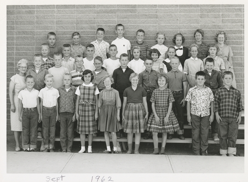 <b>Front Row L-R:</b> Randy Joe Kern, Glen Stucki, Ronnie Carpenter, Patricia Rutan, Sandra Munk, Diane Bowen, Carol Henson, Steven Link, Terry Sheperd <br><b>Second Row L-R:</b> Mrs. Trautman, Mike Oliver, Jay Ewing, Scot Derrer, Timmy Humphreys, Ted Young, Keith Kekler, Kenneth Law, Bruce Fewkes <br><b>Third Row L-R:</b> Albert Sinnemaki, Mark Calnon, Douglas Welker, Phillip Welker, Martha Smith, Ginger Waters, Linda Stribling, Kreta Christensen, Jolyne Thomson <br><b>Fourth Row L-R:</b> Ricky Navaro, Randy Moore, Robert Dennis, Andy Marks, Jimmy Matlock, Wandi Ward, Christie Erwin, Janet Hadfield, Beth Ambrose