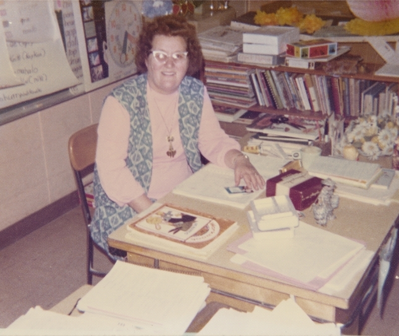 Meridian Elementary School Teacher Betty Kusler, circa 1970s