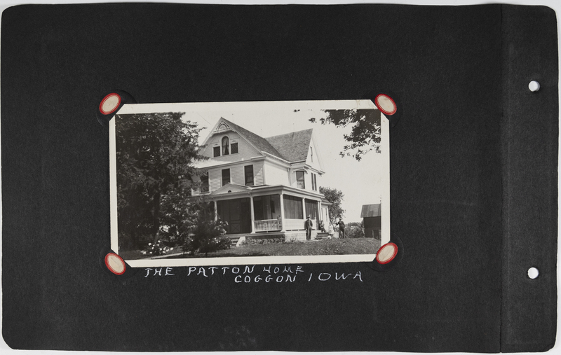 The Patton home in Coggon, Iowa.